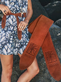 Leather Tie Belt