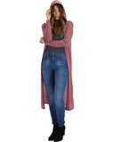 Cover Me Up Long-line Hooded Cardigan